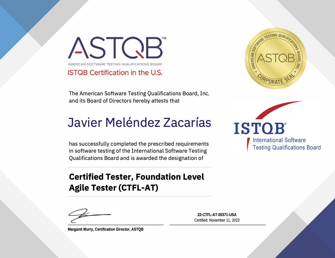 ISTQB Agile certification
